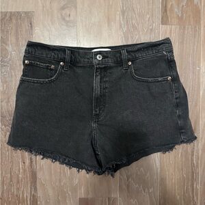 Abercrombie & Fitch Black Jean Shorts